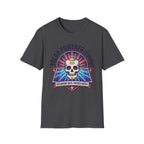 Solar Powered (Barely) T-Shirt | Funny Skull Solar Energy Tee