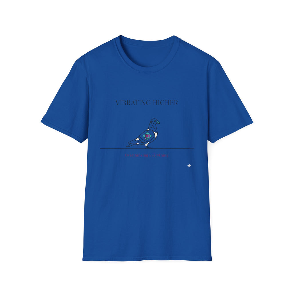 Vibrating Higher Tee | Spiritual Dove Graphic T-Shirt