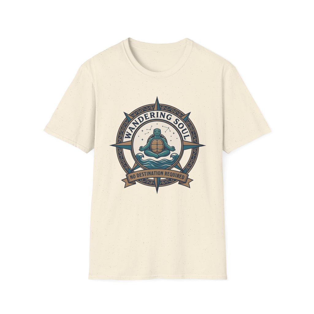 Wandering Soul Turtle T-Shirt | Adventure Graphic Tee for Travelers