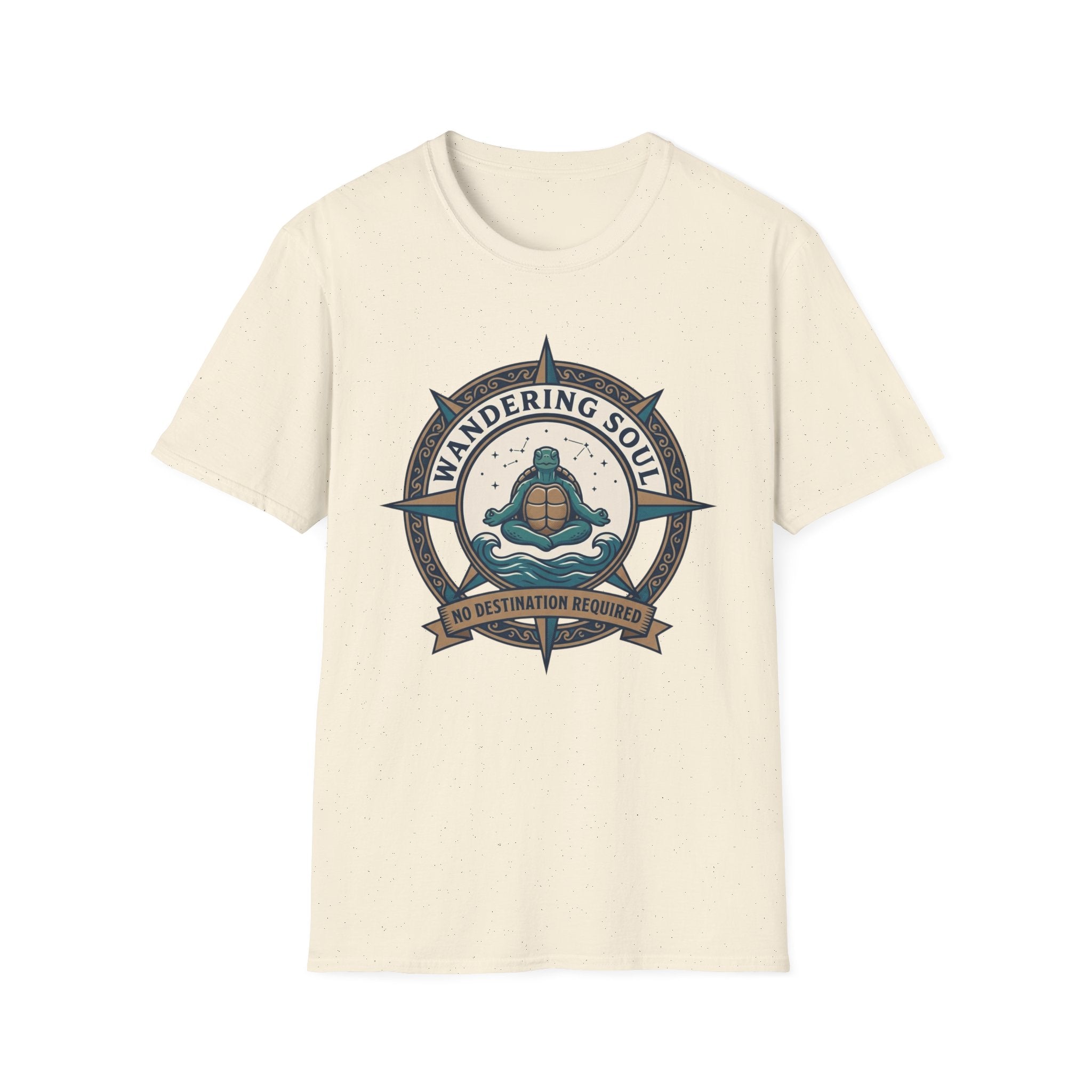 Wandering Soul Turtle T-Shirt | Adventure Graphic Tee for Travelers