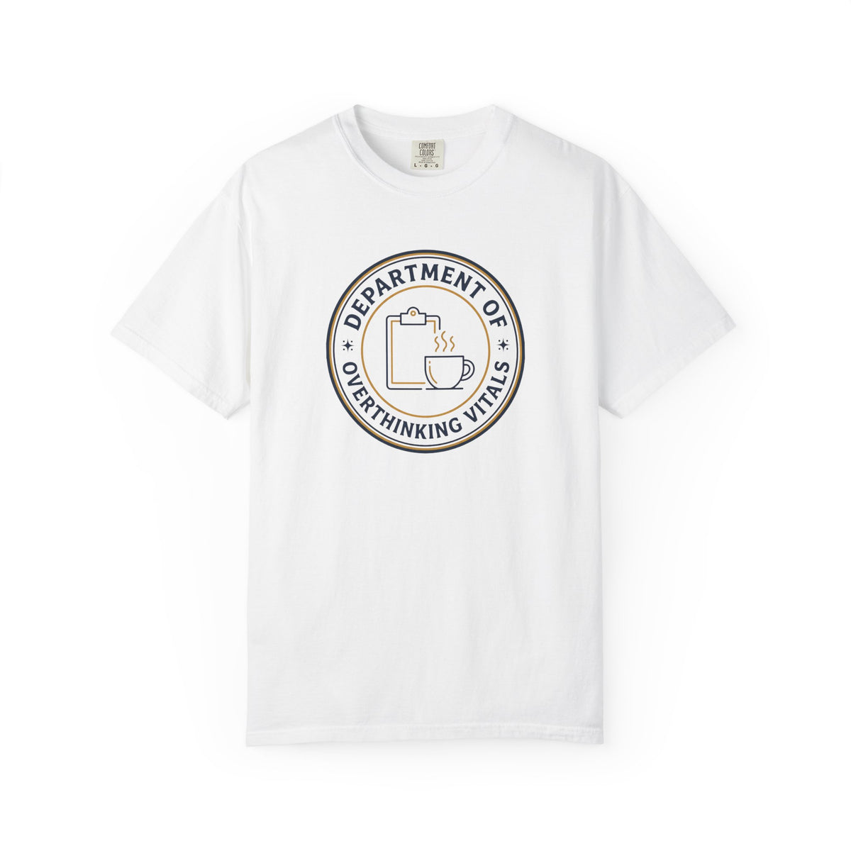 Department of Overthinking Vitals T-Shirt