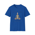 System Upgrade In Progress T-Shirt | Chakra Meditation Skeleton Graphic