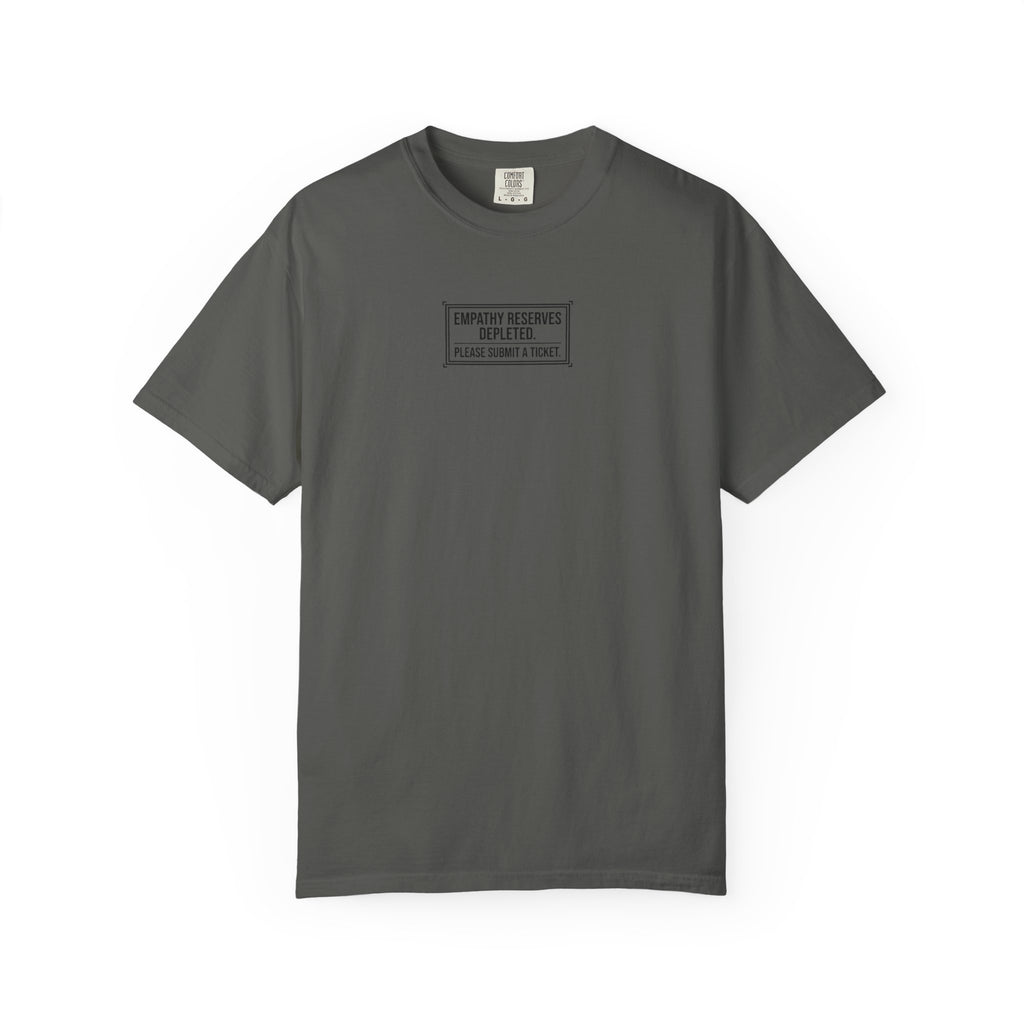 Empathy Reserves Depleted T-Shirt
