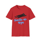 Country Air Yoga T-Shirt | Relaxed Cat Stretch Tee