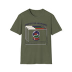 Manifesting Abundance T-Shirt | Retro Crystal Ball & Browser Window Graphic