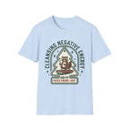 "Cleansing Negative Energy" Raccoon Graphic T-Shirt