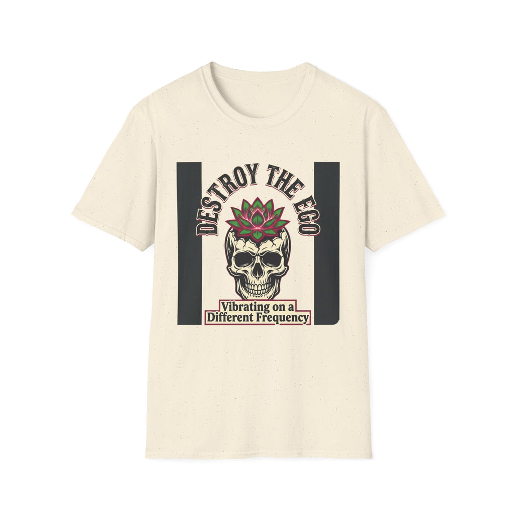 Destroy the Ego T-Shirt | Skull & Lotus Spiritual Graphic Tee