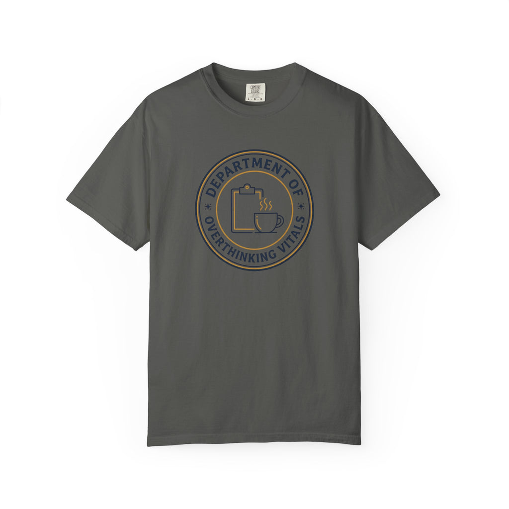 Department of Overthinking Vitals T-Shirt