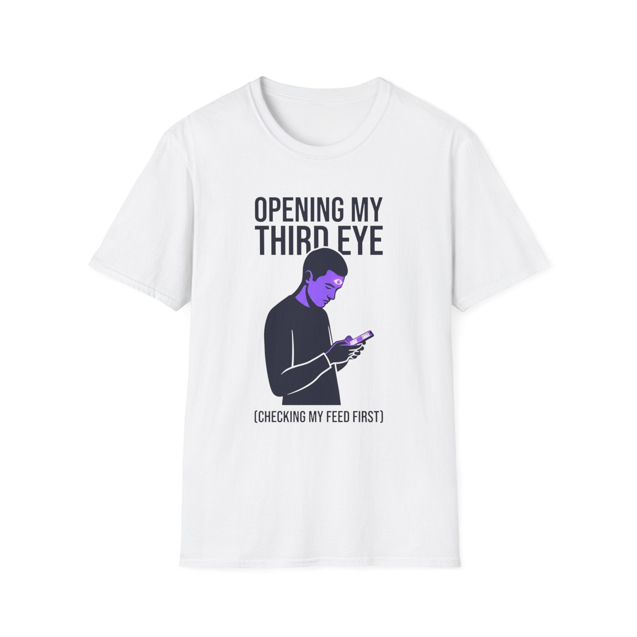 Third Eye T-Shirt — "Opening My Third Eye" Spiritual Graphic Tee