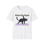 Stretch, Nap, Repeat Cat T-Shirt | Funny Yoga Cat Tee for Cat Lovers