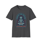 "Paused for Healing, Respawning Soon" Skeleton Graphic T-Shirt