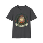 Manifesting S'mores T-Shirt — "Burning Up Bad Vibes" Camping Graphic Tee