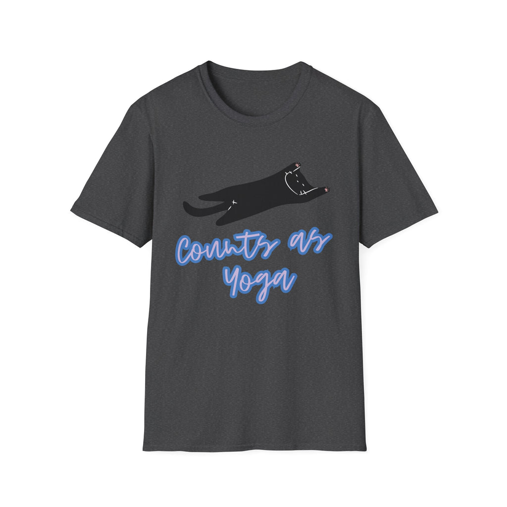 Country Air Yoga T-Shirt | Relaxed Cat Stretch Tee