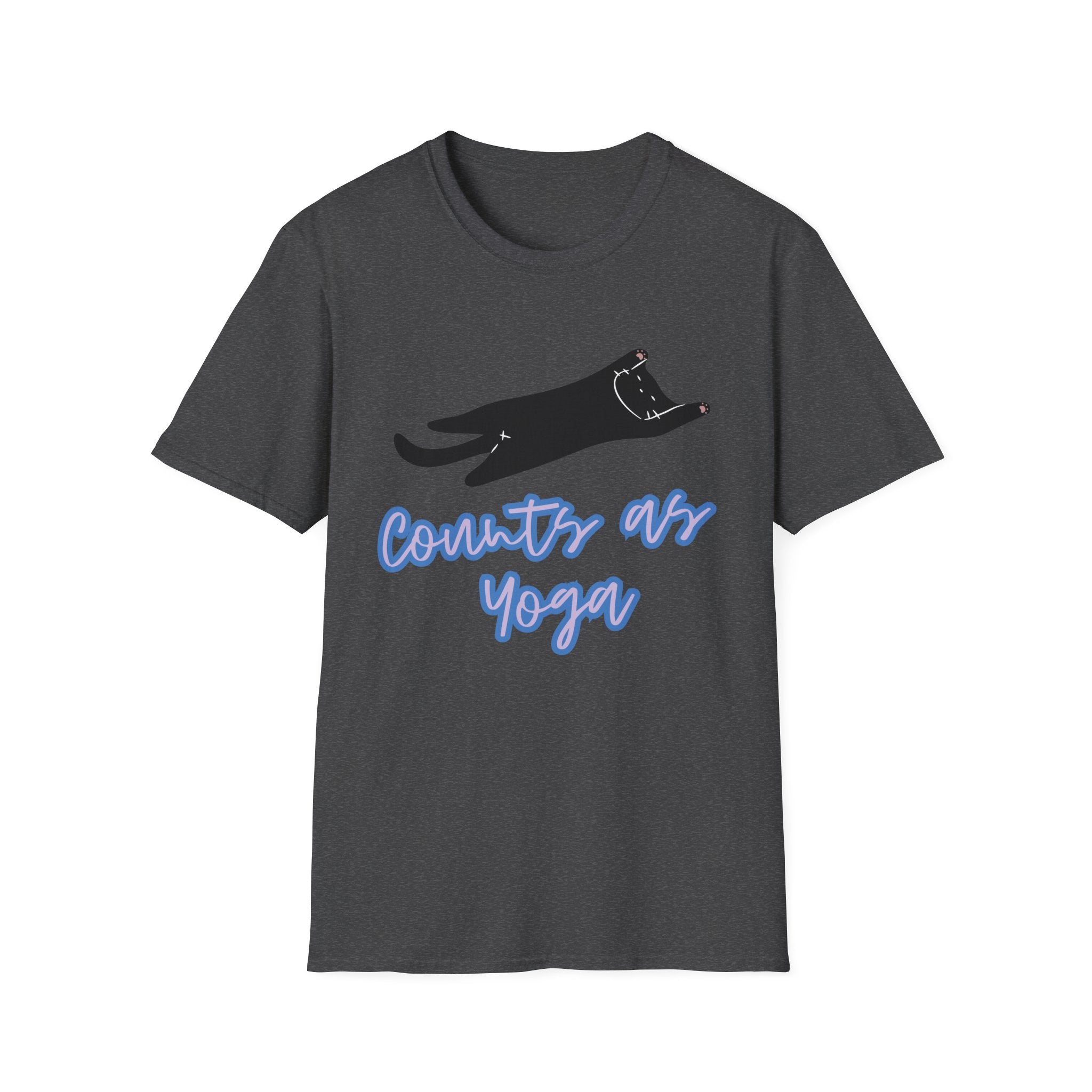 Country Air Yoga T-Shirt | Relaxed Cat Stretch Tee