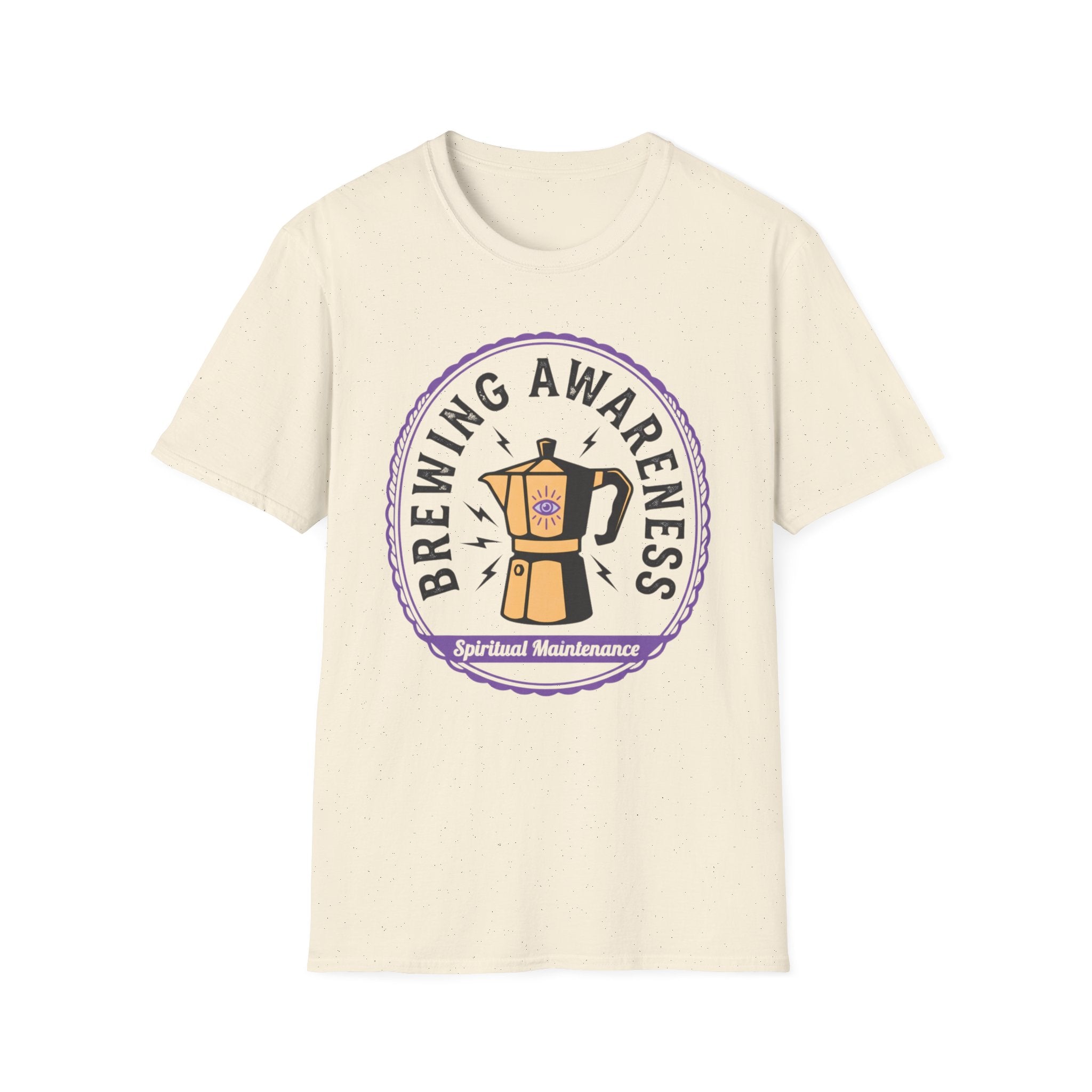 Brewing Awareness T-Shirt | Moka Pot Coffee Education Tee