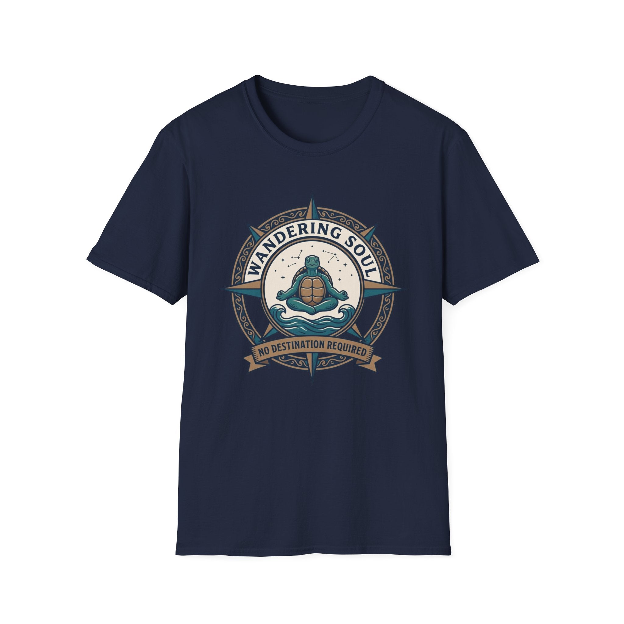 Wandering Soul Turtle T-Shirt | Adventure Graphic Tee for Travelers