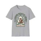 "Cleansing Negative Energy" Raccoon Graphic T-Shirt