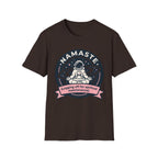 Namaste Astronaut T-Shirt | "Logging Off for Spiritual Maintenance"