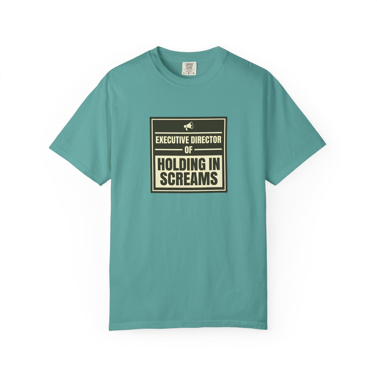 Executive Director of Holding in Screams T-Shirt