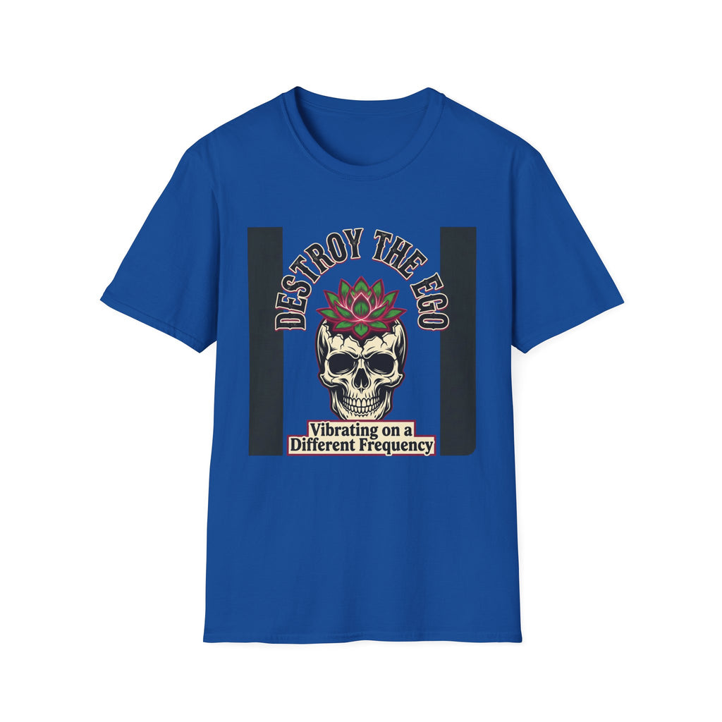 Destroy the Ego T-Shirt | Skull & Lotus Spiritual Graphic Tee