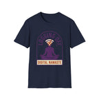 "Logging Off" Digital Namaste Meditation T-Shirt