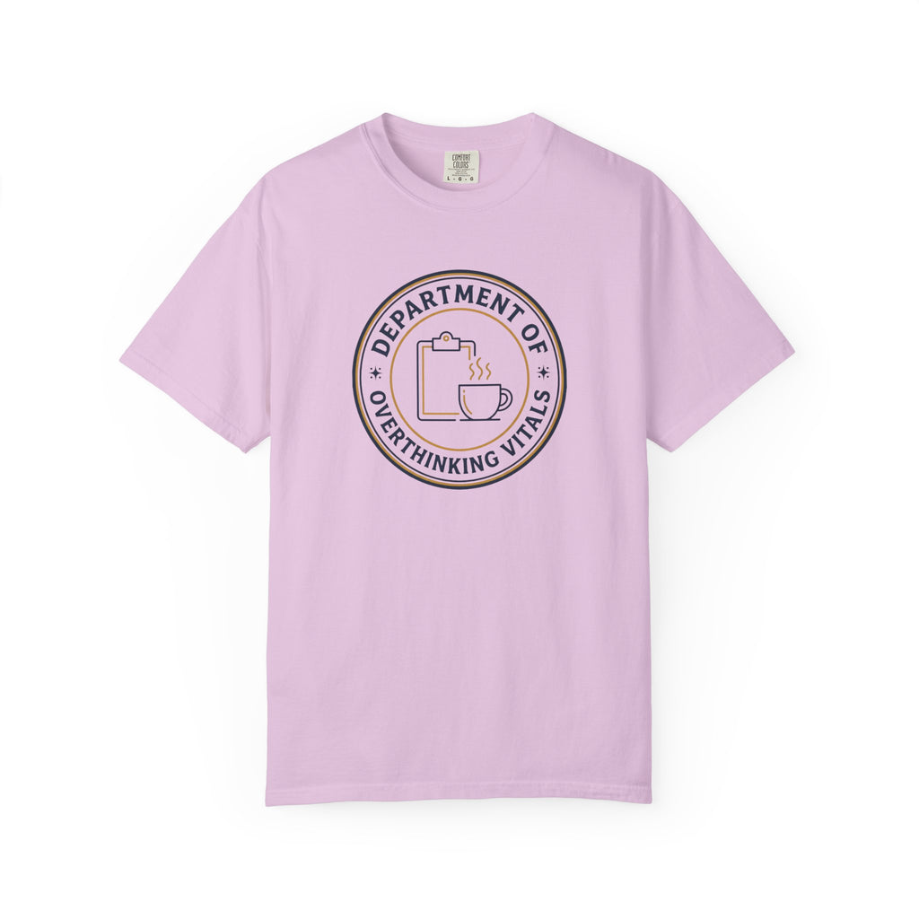 Department of Overthinking Vitals T-Shirt