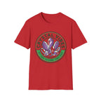 Crystal Vibes T-Shirt | Purple Crystal Graphic Tee for Spiritual & Wellness Lovers