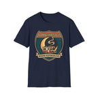 Roaming Spiritually RV T-Shirt | Retro Camper Moon Graphic Tee