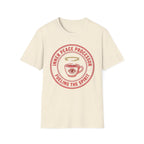 "Inner Peace Processor: Fueling the Spirit" Coffee Graphic T-Shirt