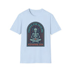 "Paused for Healing, Respawning Soon" Skeleton Graphic T-Shirt