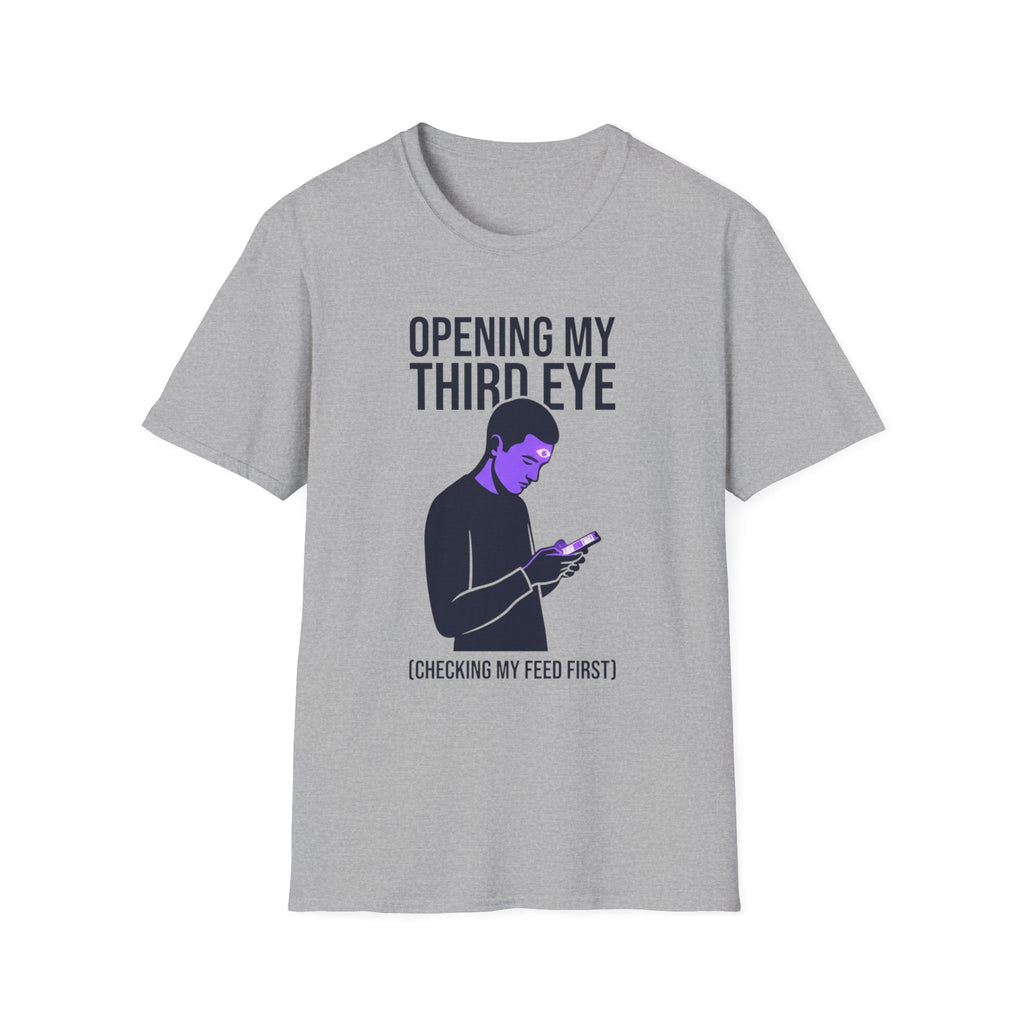 Third Eye T-Shirt — "Opening My Third Eye" Spiritual Graphic Tee