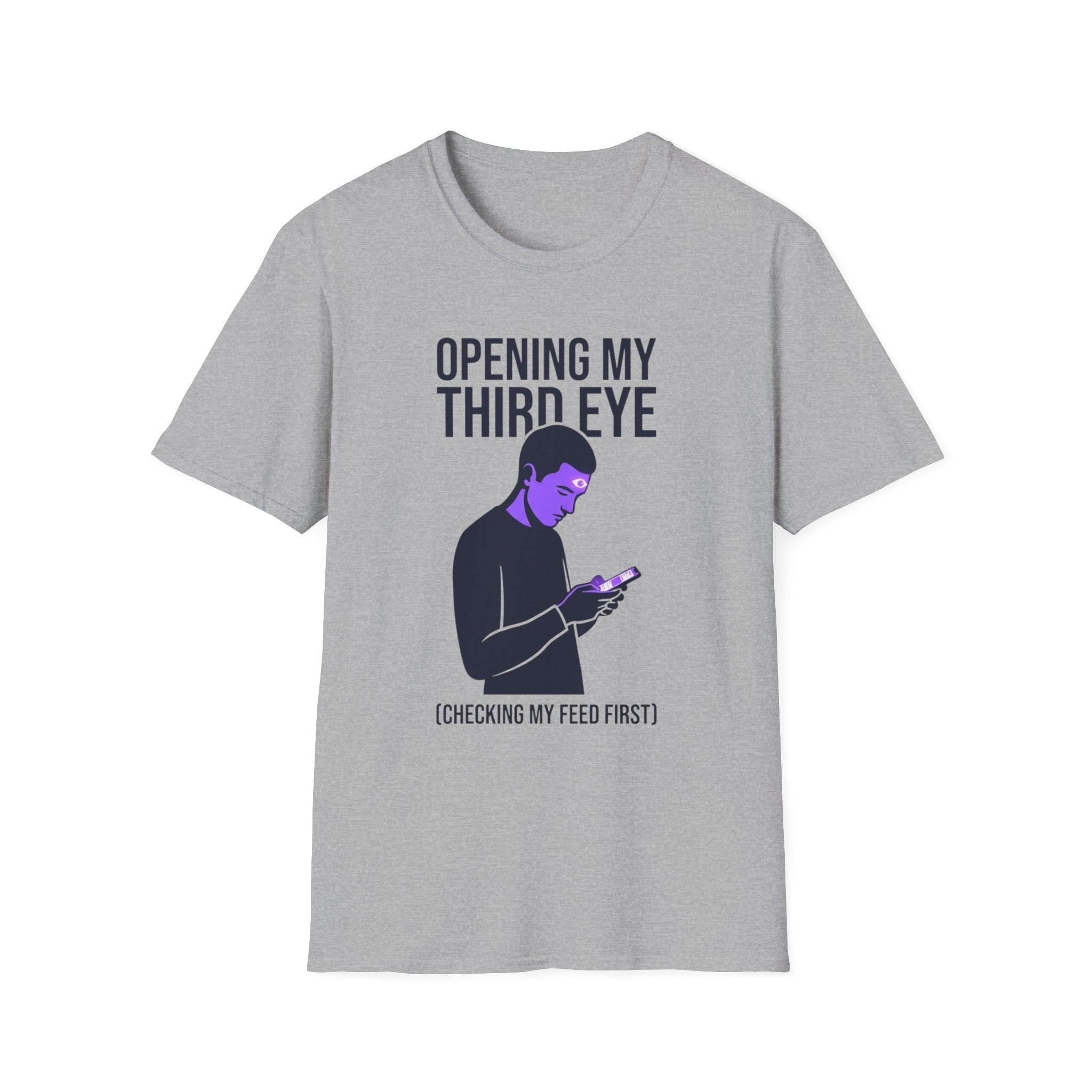 Third Eye T-Shirt — "Opening My Third Eye" Spiritual Graphic Tee