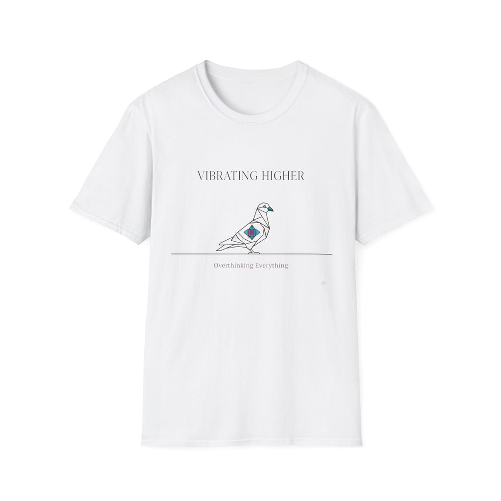 Vibrating Higher Tee | Spiritual Dove Graphic T-Shirt