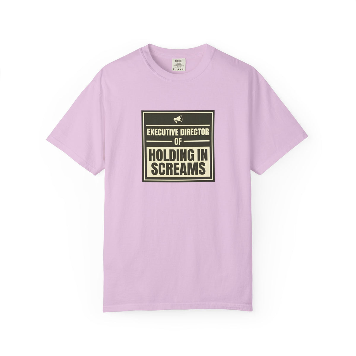 Executive Director of Holding in Screams T-Shirt
