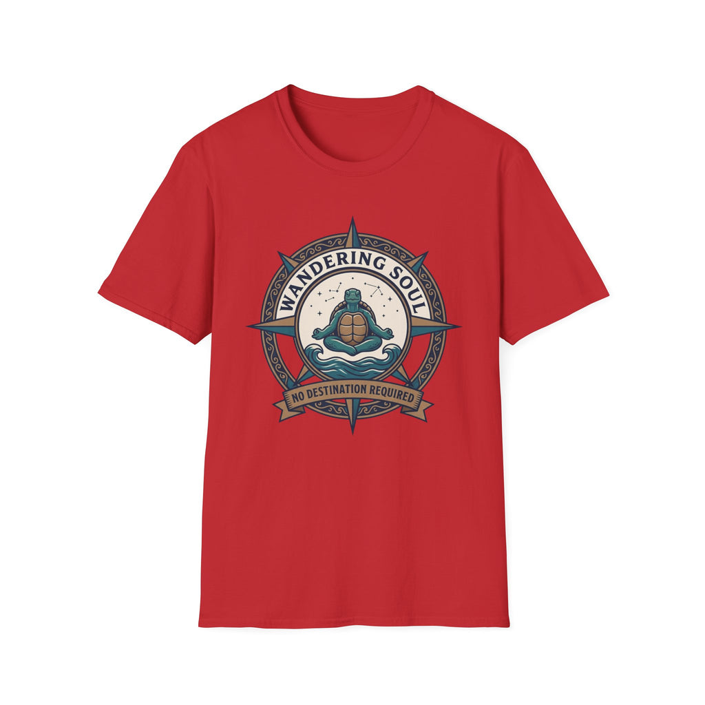 Wandering Soul Turtle T-Shirt | Adventure Graphic Tee for Travelers