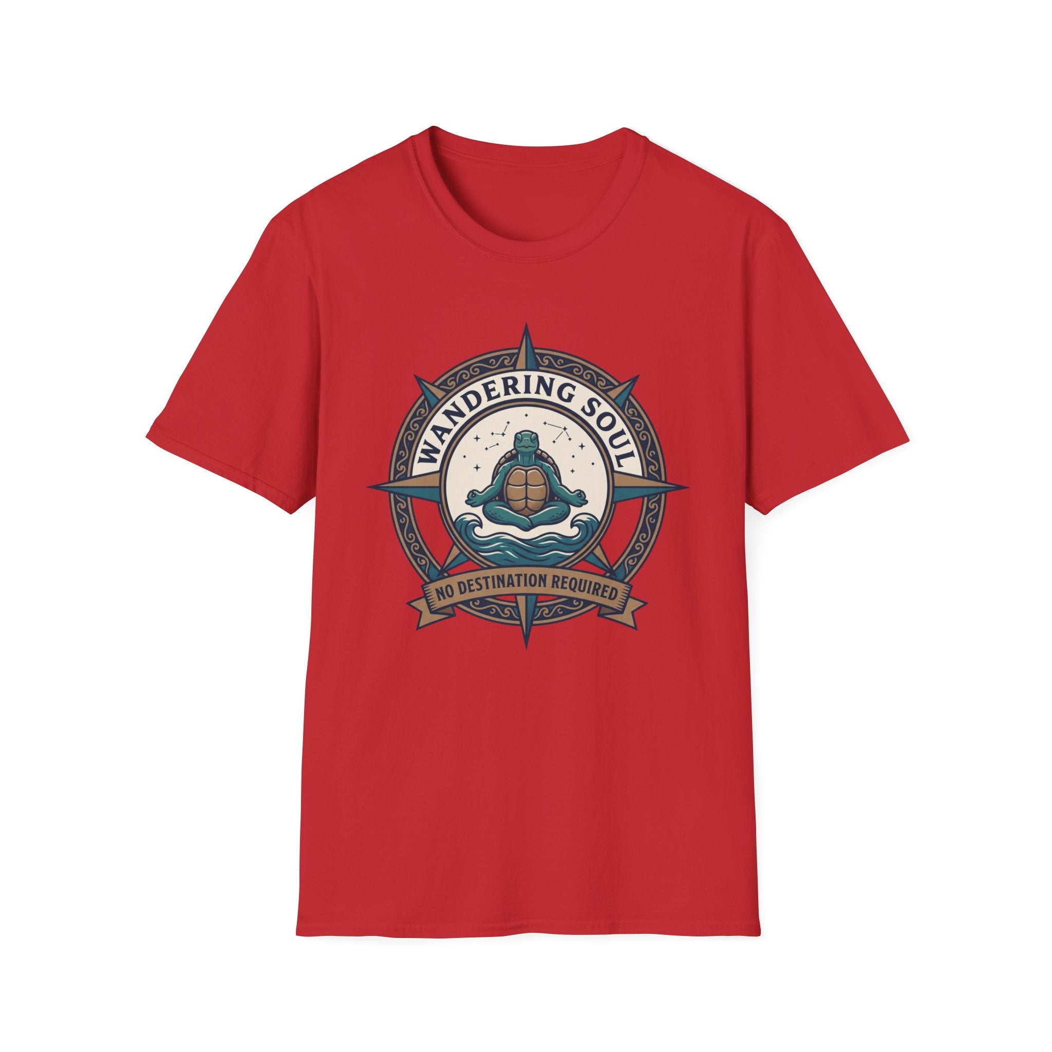 Wandering Soul Turtle T-Shirt | Adventure Graphic Tee for Travelers
