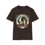 Peacefully Unavailable Fox T-Shirt | 'Recharging Spirit' Cute Night Moon Graphic Tee