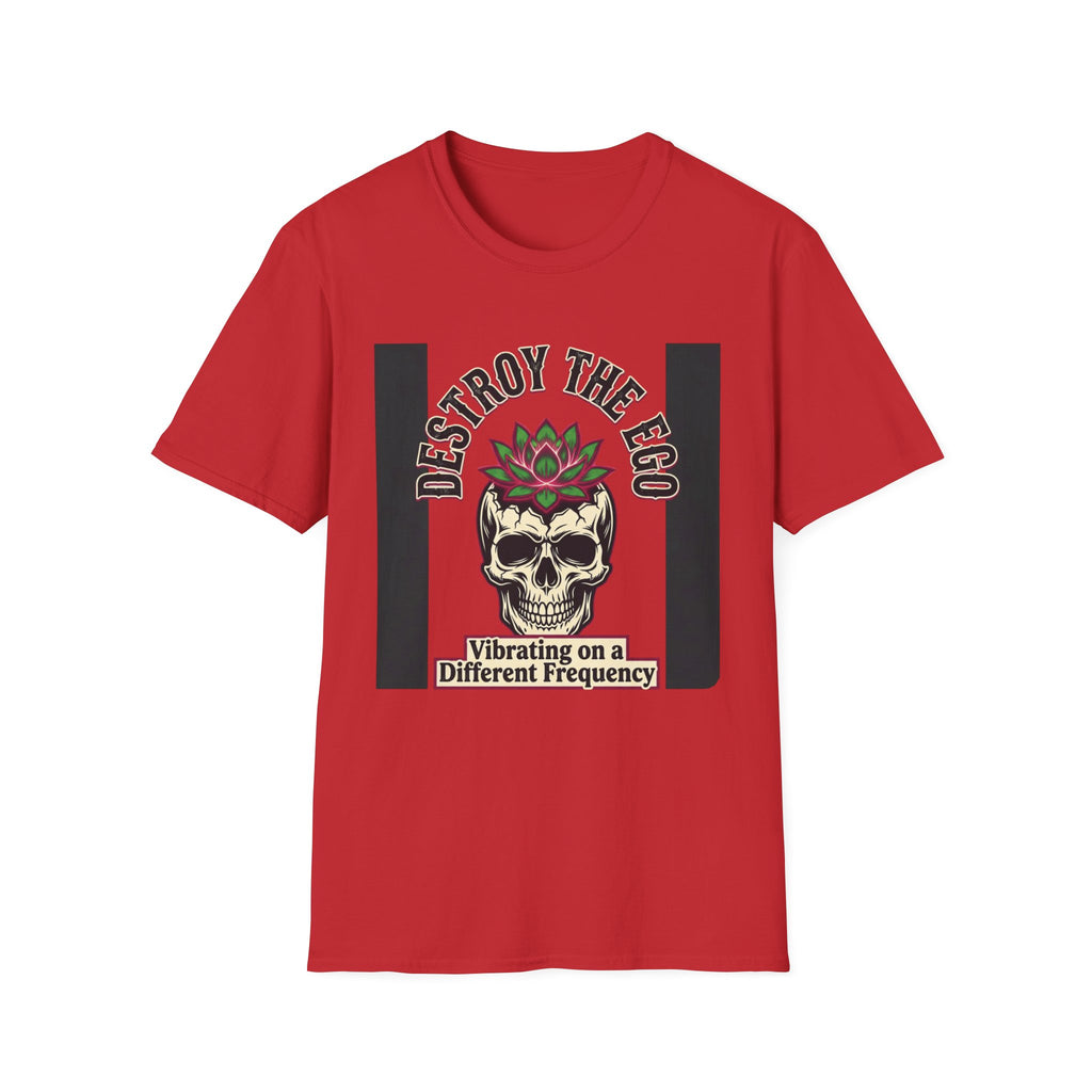 Destroy the Ego T-Shirt | Skull & Lotus Spiritual Graphic Tee