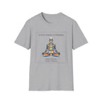 System Upgrade In Progress T-Shirt | Chakra Meditation Skeleton Graphic