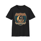 Roaming Spiritually RV T-Shirt | Retro Camper Moon Graphic Tee