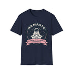 Namaste Astronaut T-Shirt | "Logging Off for Spiritual Maintenance"