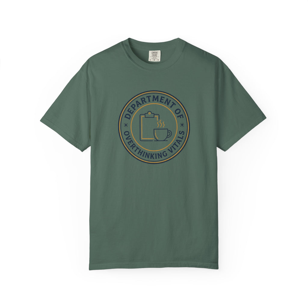 Department of Overthinking Vitals T-Shirt