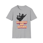 Grounded and Growing T-Shirt | Playful Yoga Cat Graphic Tee