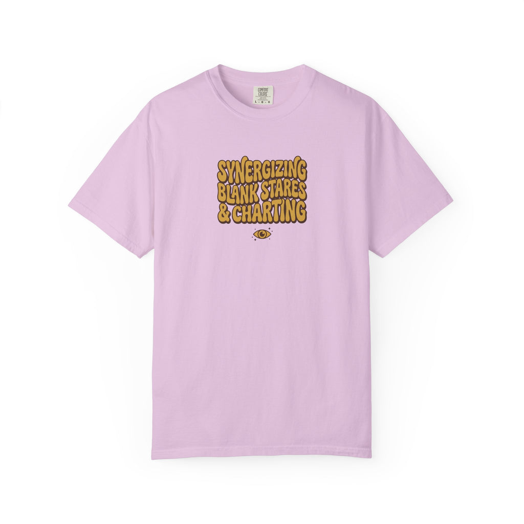 Synergizing Blank Stares & Charting T-Shirt