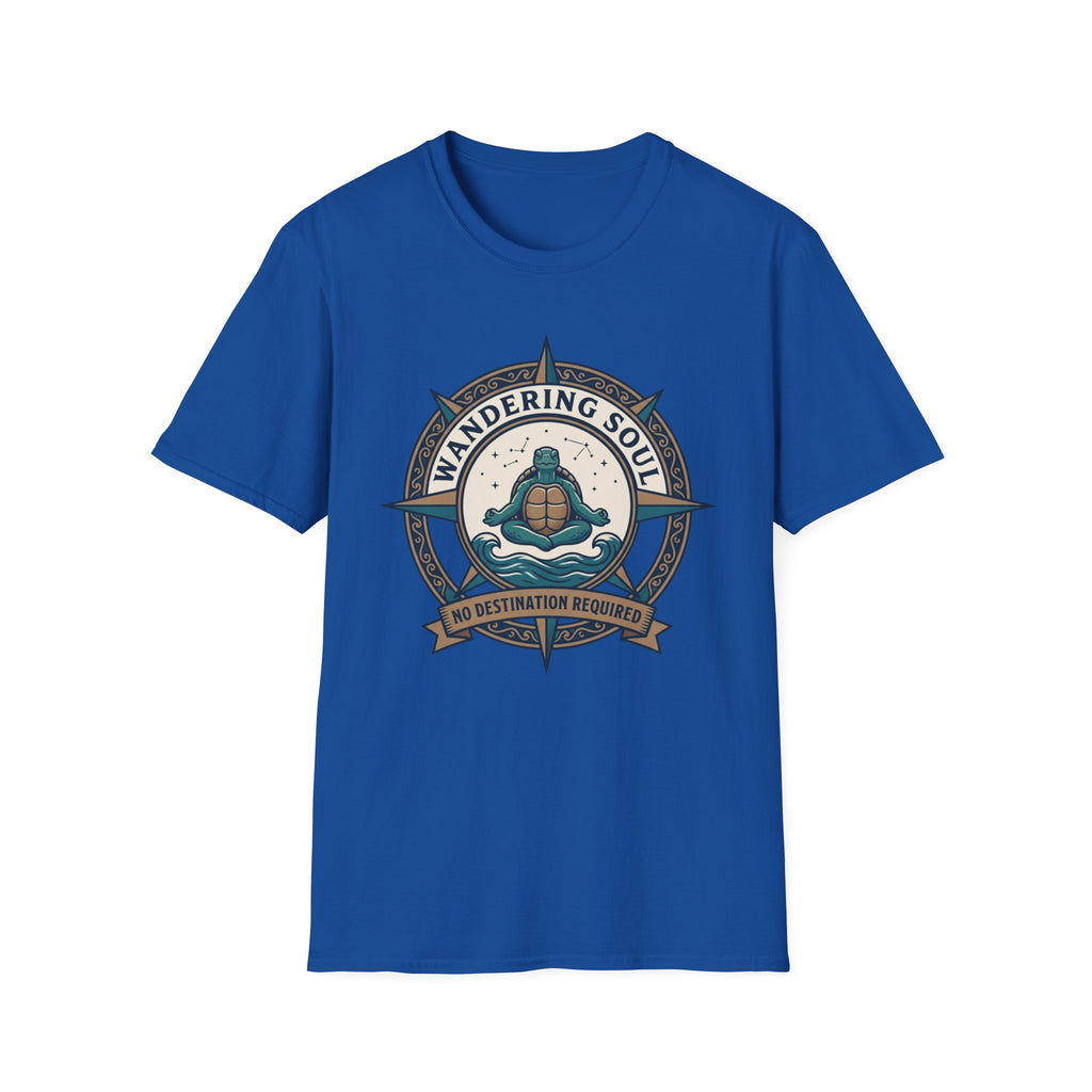 Wandering Soul Turtle T-Shirt | Adventure Graphic Tee for Travelers