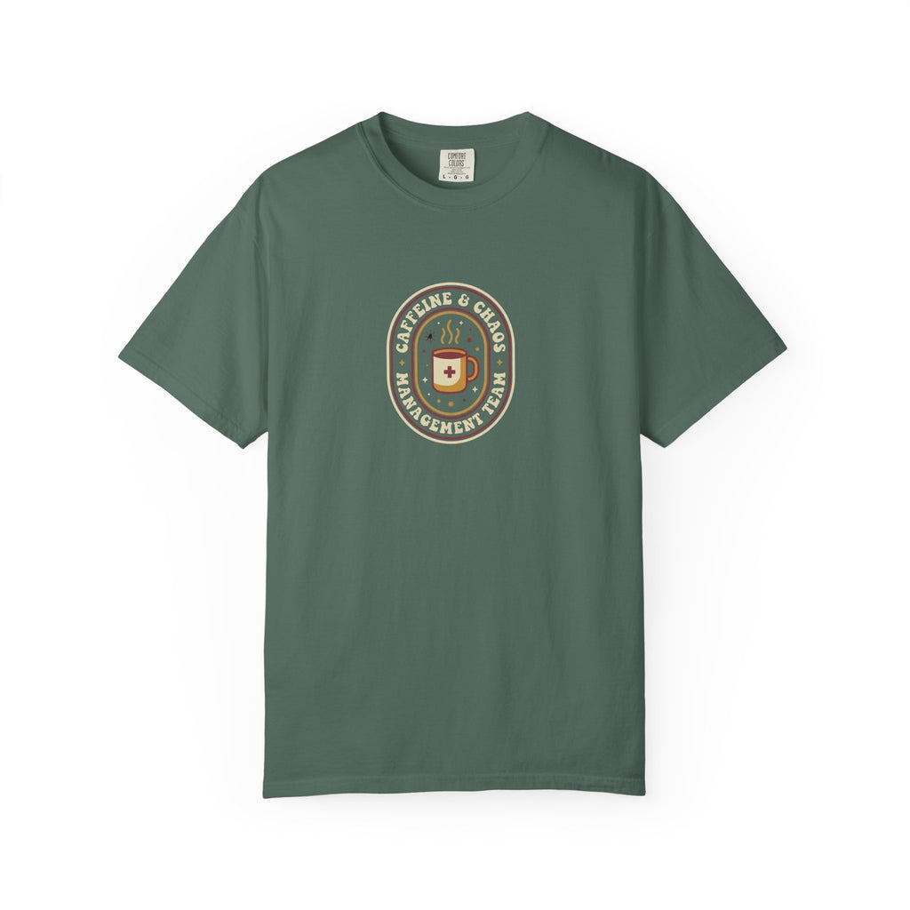 Caffeine and Chaos T-Shirt