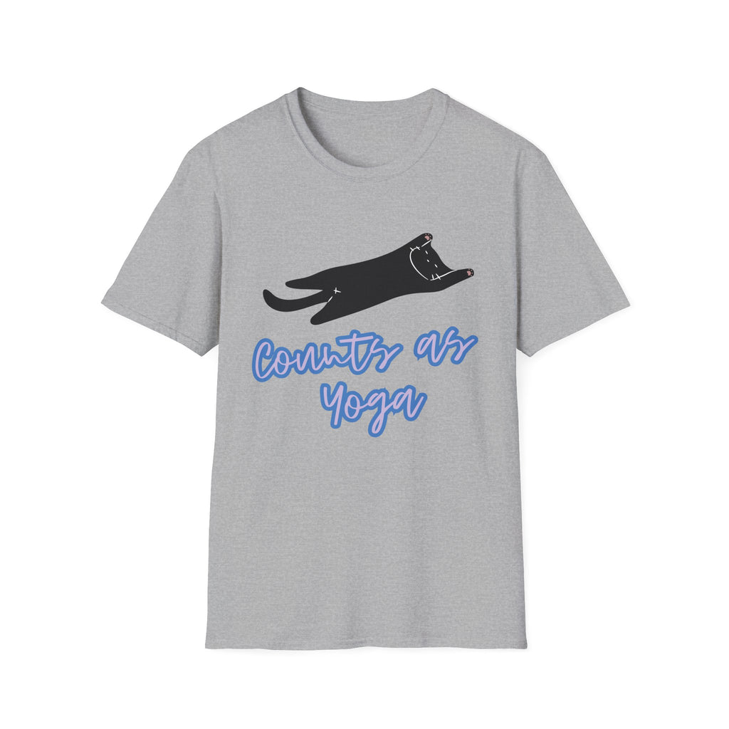 Country Air Yoga T-Shirt | Relaxed Cat Stretch Tee