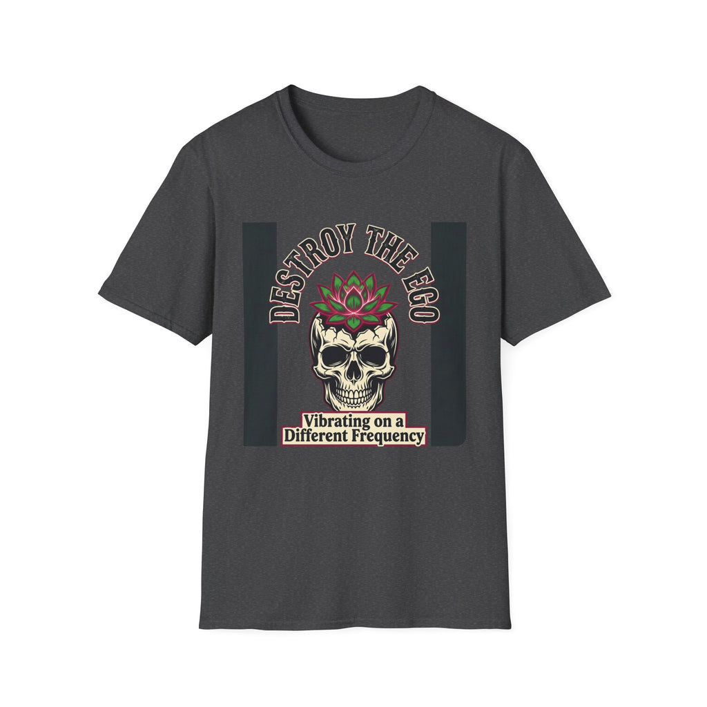 Destroy the Ego T-Shirt | Skull & Lotus Spiritual Graphic Tee