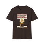 Existential Dread: Paid in Full T-Shirt | Funny Coffee & Yoga Tee