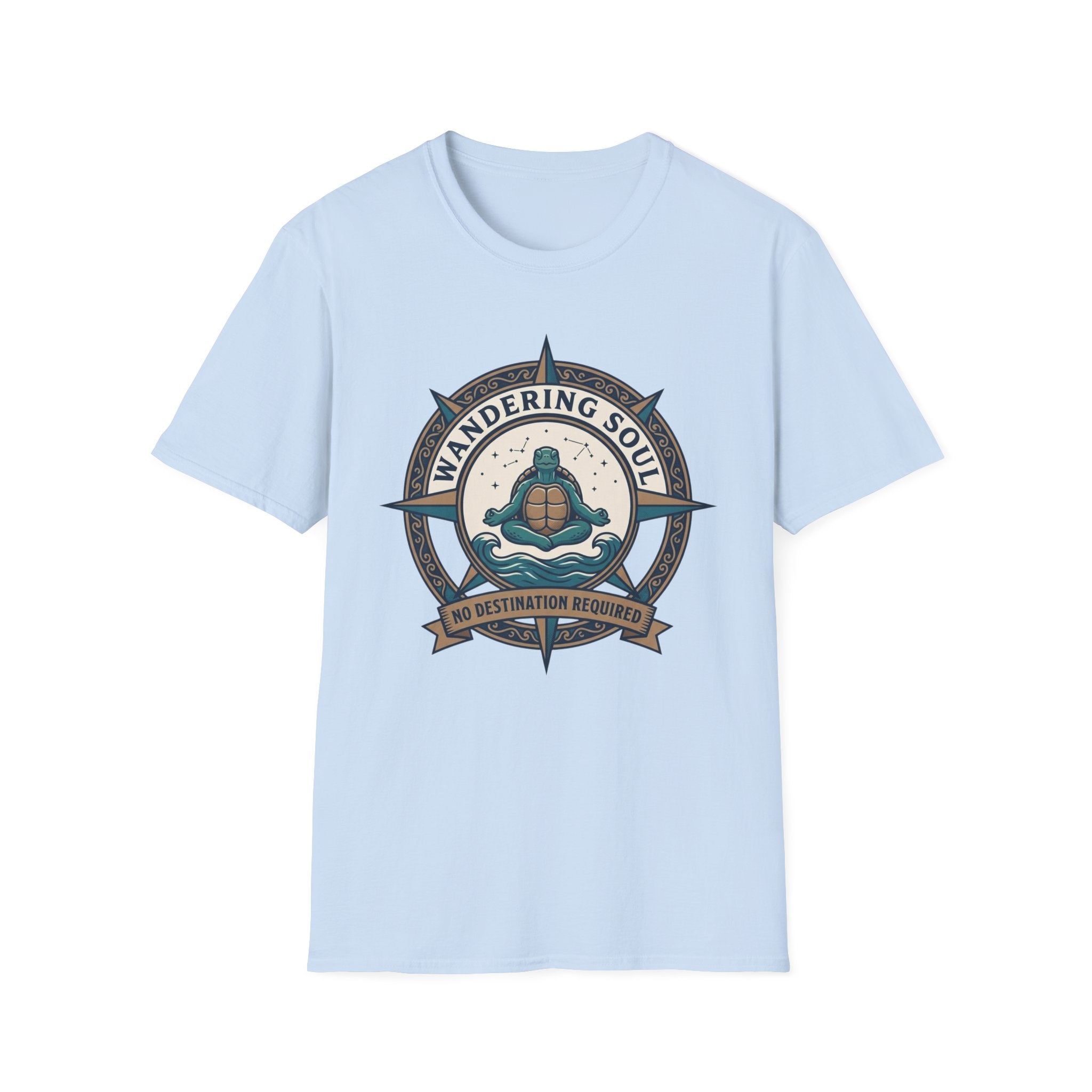 Wandering Soul Turtle T-Shirt | Adventure Graphic Tee for Travelers